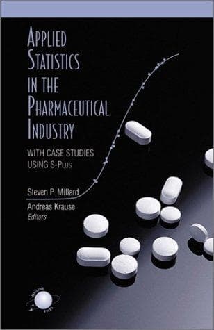 Tapa de Applied Statistics in the Pharmaceutical Industry