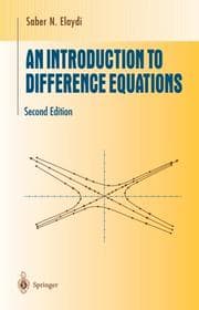 Tapa de An introduction to difference equations
