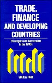 Tapa de Trade, finance and developing countries