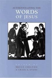 Tapa de Authenticating the Words of Jesus