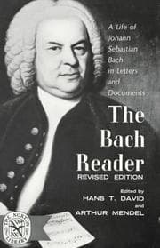 Tapa de Bach Reader