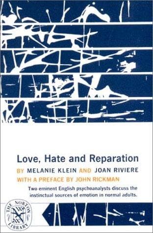Tapa de Love, hate and reparation