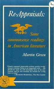 Tapa de Re-Appraisals Some Commonsense Readings in America