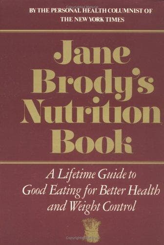 Tapa de Jane Brody's Nutrition book