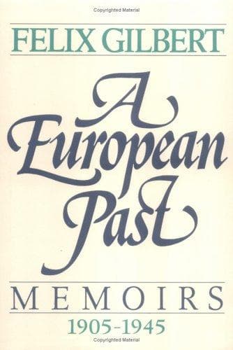Tapa de A European past