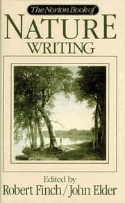 Tapa de The Norton book of nature writing