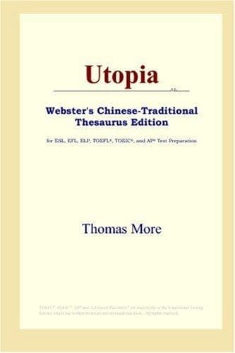 Tapa de Utopia (Webster's Chinese-Traditional Thesaurus Edition)