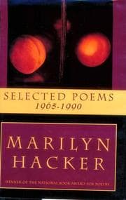 Tapa de Selected Poems, 1965–1990