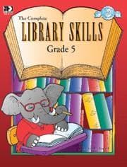 Tapa de The Complete Library Skills, Grade 5