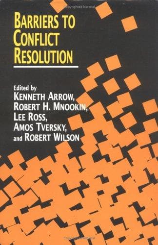 Tapa de Barriers to Conflict Resolution