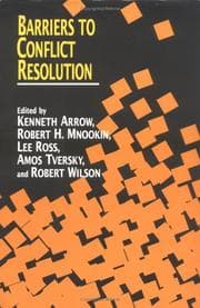 Tapa de Barriers to Conflict Resolution
