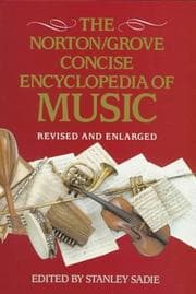 Tapa de The Norton/Grove concise encyclopedia of music