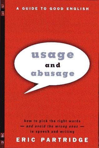 Tapa de Usage and Abusage