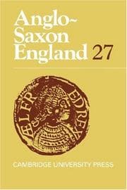 Tapa de Anglo-Saxon England Volume 27
