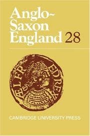 Tapa de Anglo-Saxon England Volume 28