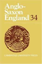 Tapa de Anglo-Saxon England Volume 34
