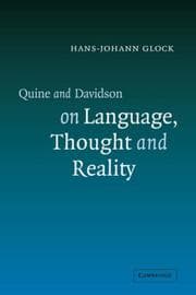 Tapa de Quine and Davidson on Language, Thought and Reality