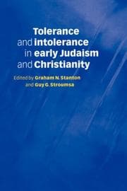 Tapa de Tolerance and Intolerance in Early Judaism and Christianity