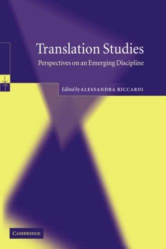 Tapa de Translation Studies