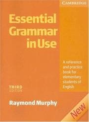 Tapa de Essential Grammar in Use without answers