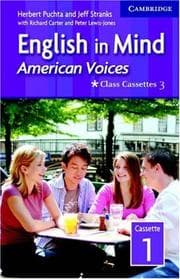 Tapa de English in Mind 3 Class Cassettes American Voices Edition