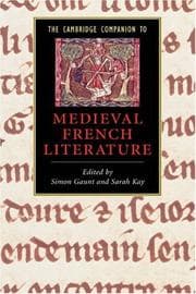 Tapa de CAMBRIDGE COMPANION TO MEDIEVAL FRENCH LITERATURE