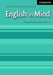 Tapa de English in Mind 4 Teacher's Resource Pack