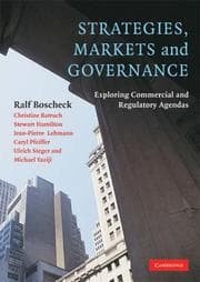 Tapa de Strategies, Markets and Governance