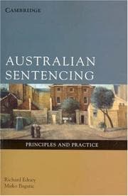 Tapa de Australian sentencing