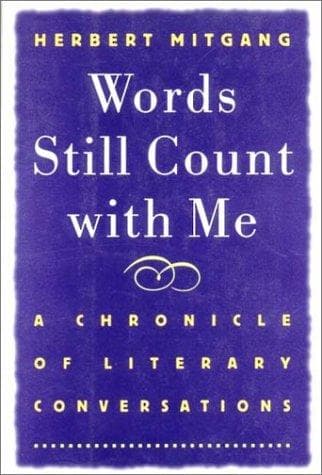 Tapa de Words still count with me