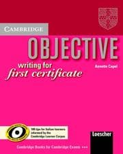 Tapa de Objective Writing for First Certificate 100 Tips Writing Booklet