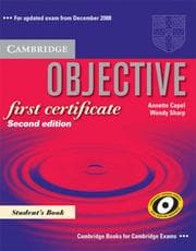 Tapa de Objective First Certificate