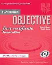 Tapa de Objective First Certificate