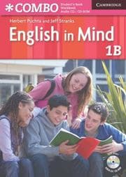 Tapa de English in Mind Level 1B Combo with Audio CD/CD-ROM