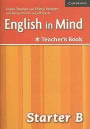 Tapa de English in Mind, Starter B