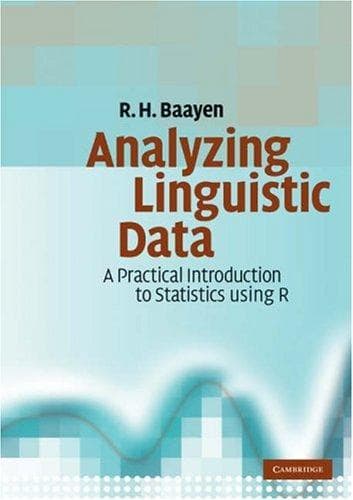 Tapa de Analyzing Linguistic Data