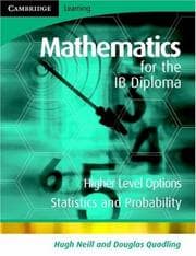 Tapa de Mathematics for the IB Diploma