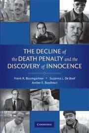 Tapa de DECLINE OF THE DEATH PENALTY AND THE DISCOVERY OF INNOCENCE