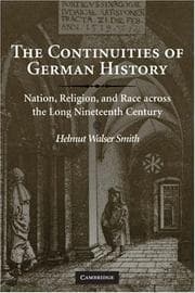 Tapa de The Continuities of German History