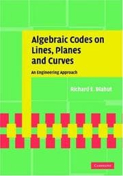 Tapa de Algebraic Codes on Lines, Planes, and Curves