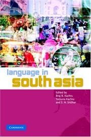 Tapa de Language in South Asia