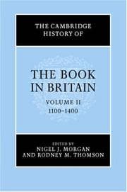 Tapa de The Cambridge history of the book in Britain