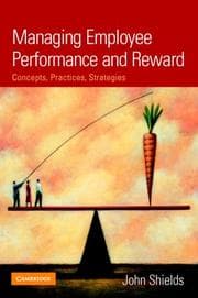 Tapa de Managing Employee Performance and Reward
