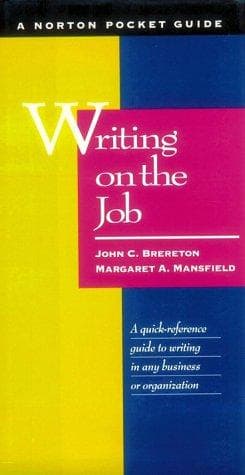 Tapa de Writing on the Job