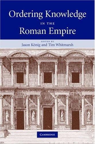 Tapa de Ordering knowledge in the Roman Empire