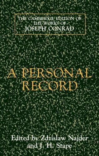 Tapa de A Personal Record