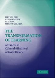 Tapa de The transformation of learning