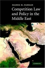 Tapa de Competition Law and Policy in the Middle East