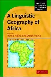 Tapa de A linguistic geography of Africa