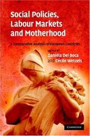 Tapa de Social policies, labour markets and motherhood